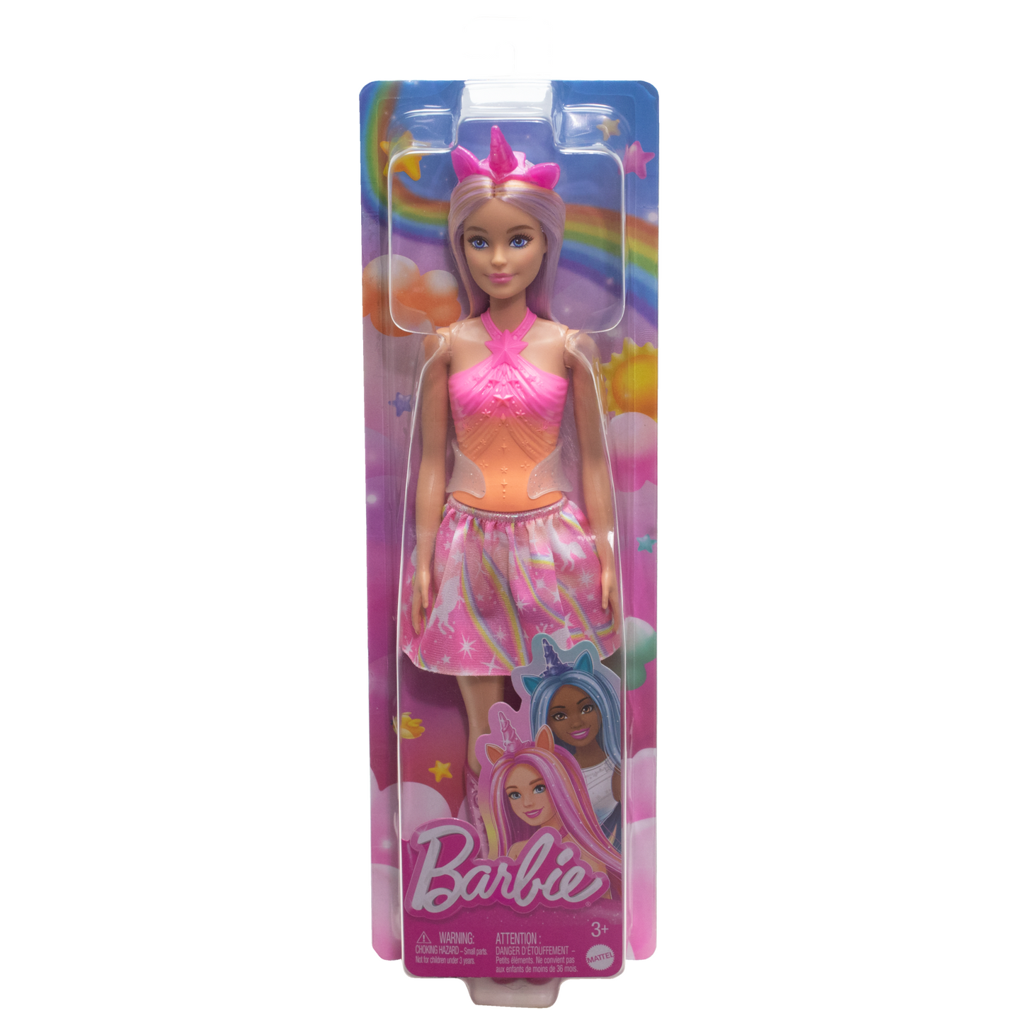 Barbie Fantasia Boneca Saia de Unic¨®rnio de Sonho Rosa