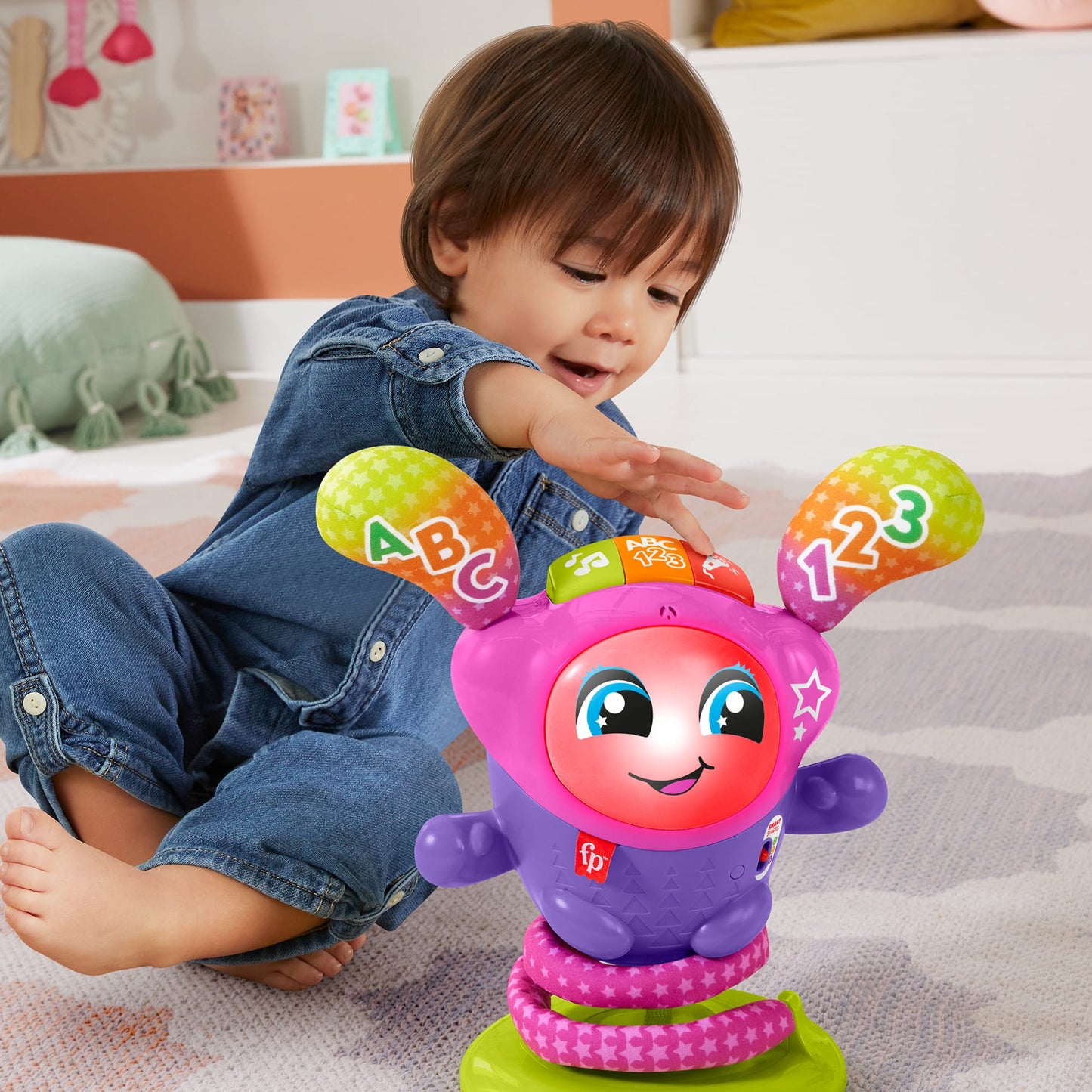 Fisher-Price Juguete para Beb¨¦s Dj Belle Salta y Aprende