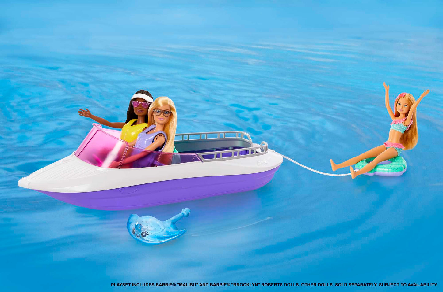 Barbie  Mermaid Power ?  Coffret de Jeu Avec Poup¨¦es et Bateau