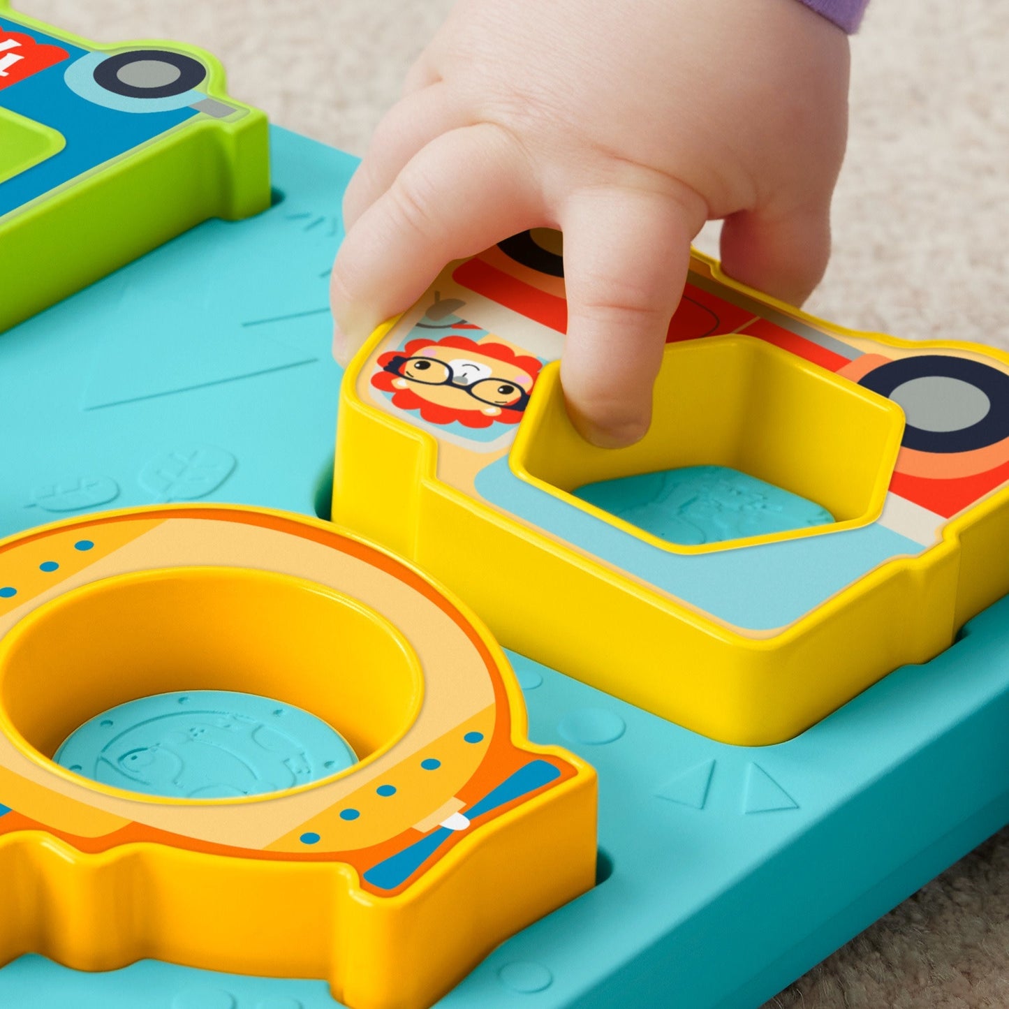Fisher-Price Casse-T¨ºte V¨¦hicules, Formes et Sons, Musique et Lumi¨¨res
