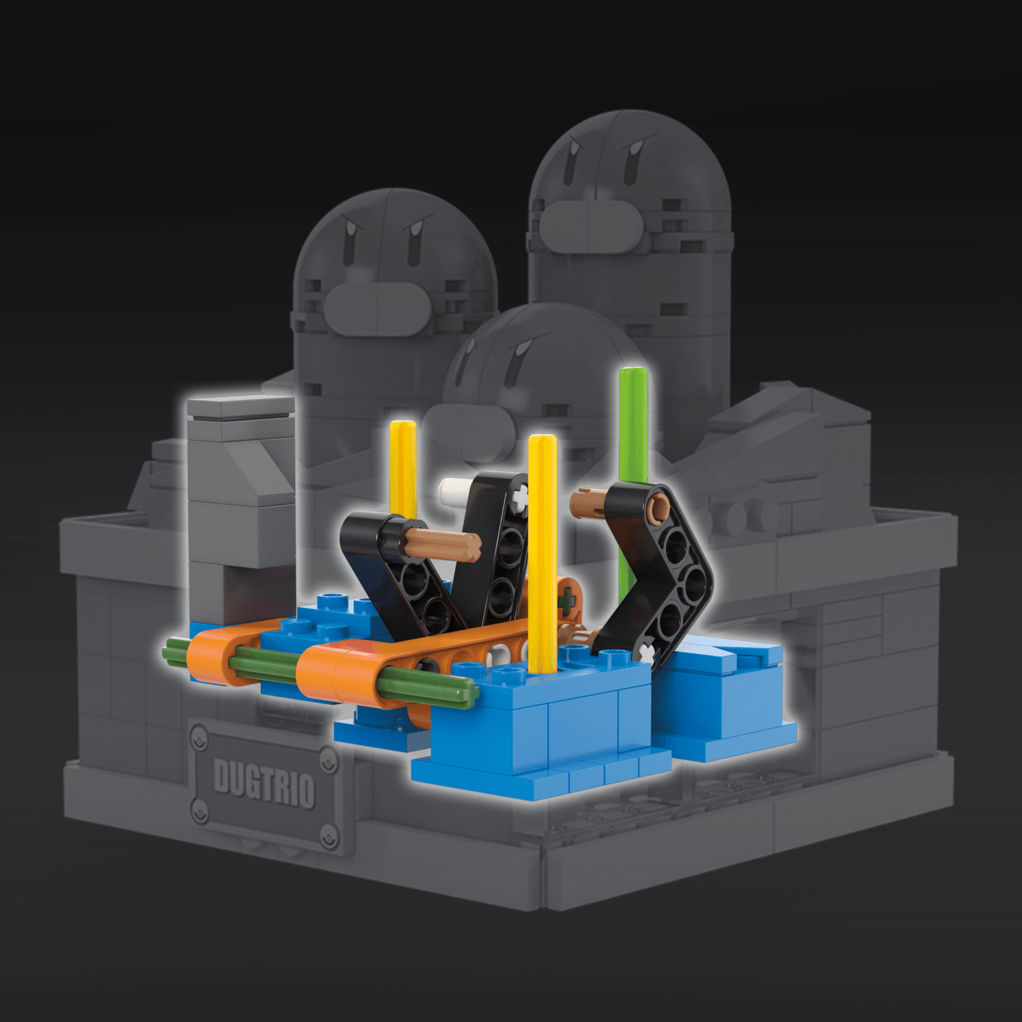 Mega  Pok¨¦mon  en Mouvement  Mini  Coffret  Triopikeur (342 Pces)