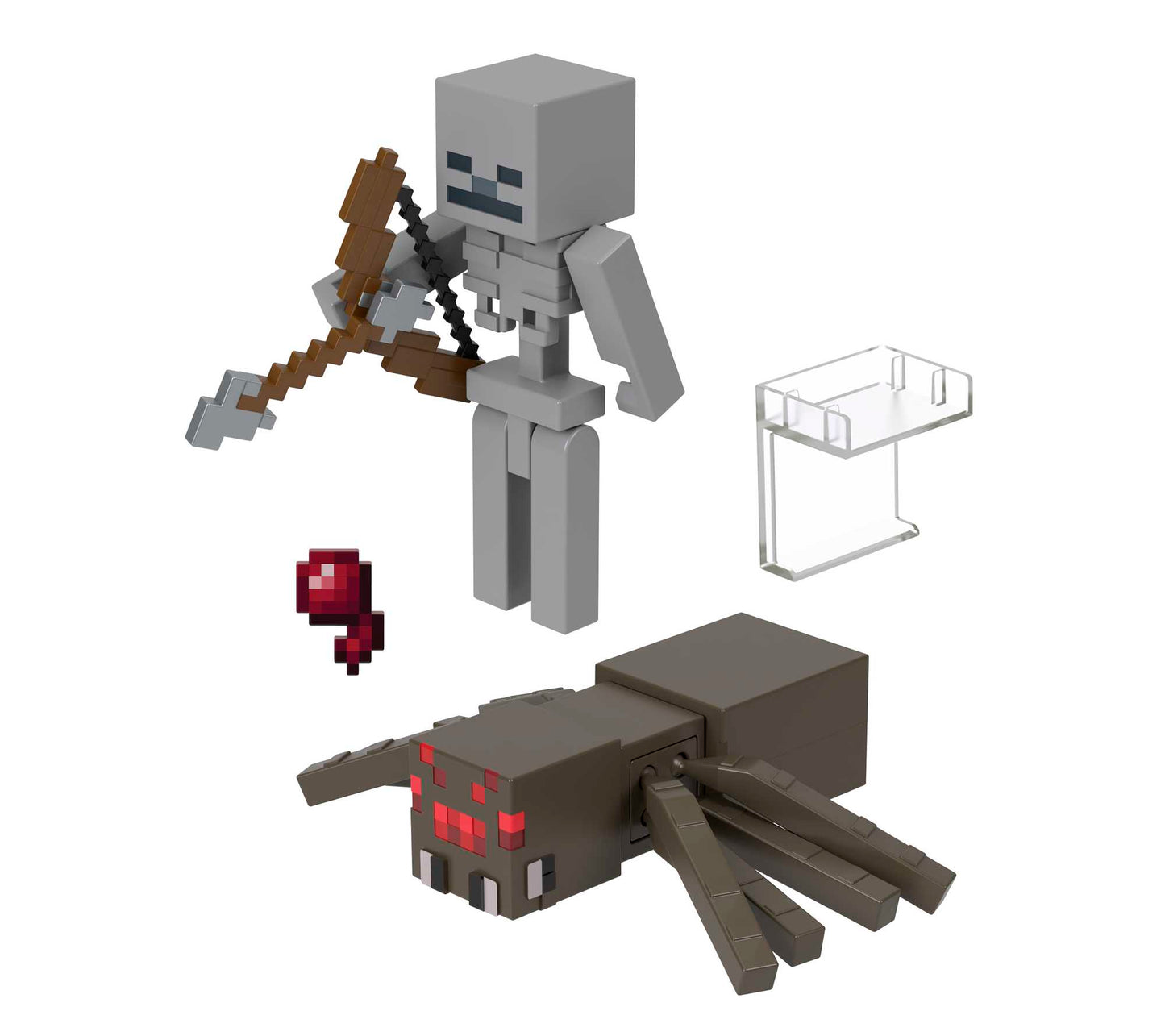 Minecraft Coffret de 2?Figurines Articul¨¦es de 7,62?Cm (3,25?Po)