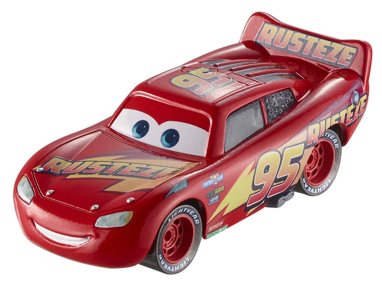 Cars de Disney y Pixar Diecast Veh¨ªculo de Juguete Rayo McQueen Rusteze