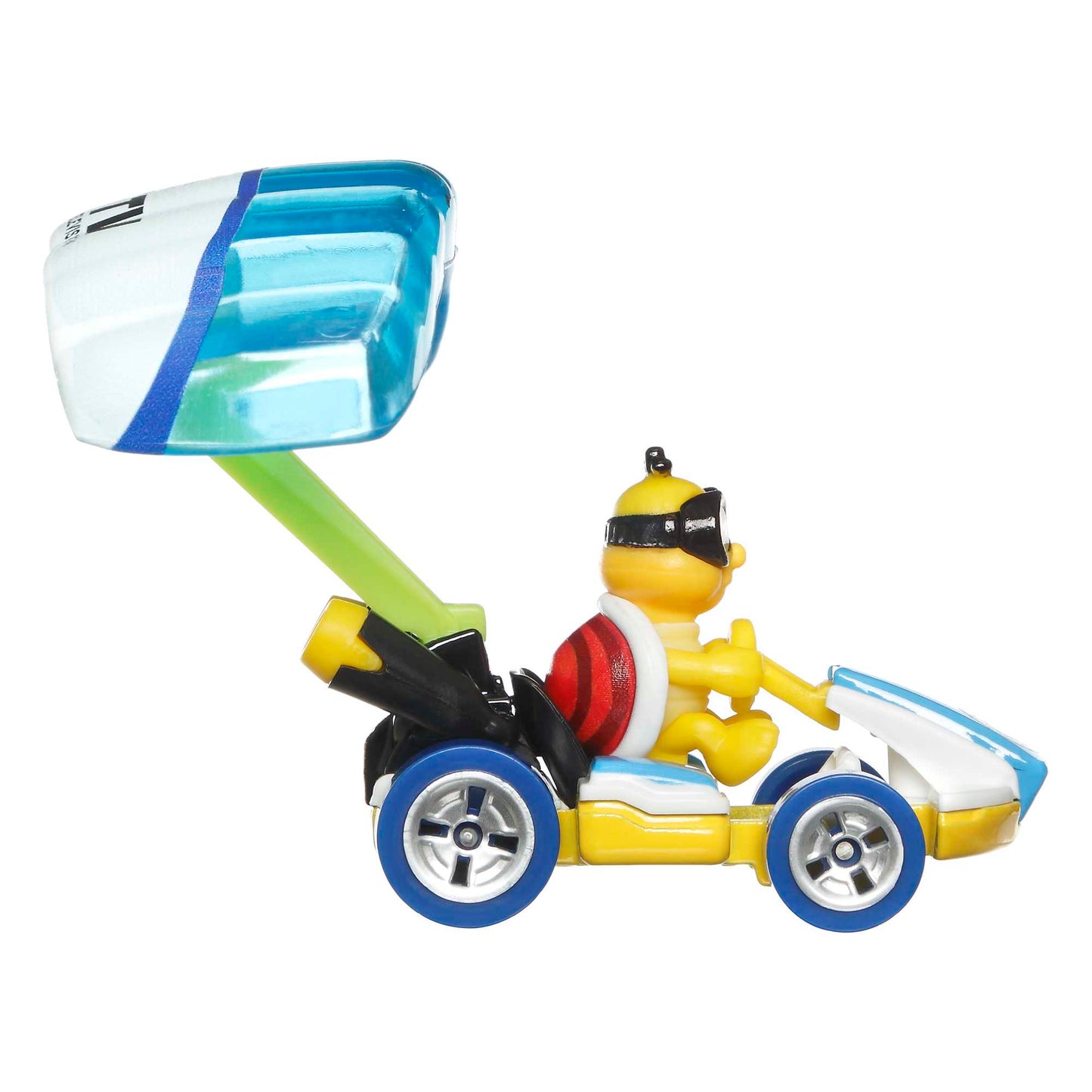 Hot Wheels Mario Kart Veh¨ªculo de Juguete Lakitu Est¨¢ndar Kart con Cloud Glider